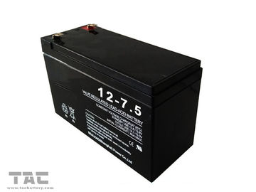 12V Battery Pack 12V 7.5ah ซีรี่ส์แบตเตอรี่กรดตะกั่วสำหรับโคมไฟพลังงานแสงอาทิตย์