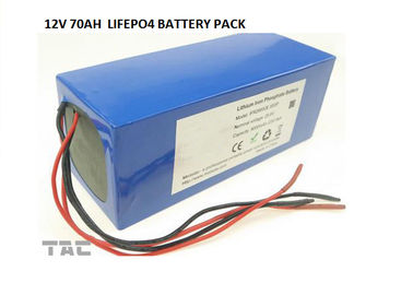 12V Lifepo4 IFR26650 70AH Long Life สำหรับพลังงานแสงอาทิตย์และการเก็บแบตเตอรี่