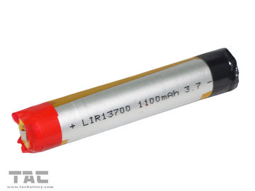 แบตเตอรี่ Vaporizer 3.7V 1100MAH แบตเตอรี่อิเล็กทรอนิกส์ E-cig LIR13700 ขนาด55mΩ