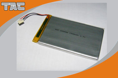 แบตเตอรี่ Polymer Lithium Ion GSP035088 3.7V 1500mAh พร้อม PCB สำหรับของเล่นไฟฟ้า