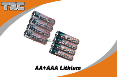 แบตเตอรี่ลิเธียมเหล็กปฐมภูมิ LiFeS2 1.5V AAA / L92 อัตราสูง 1100 mAh