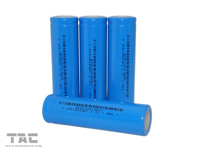 Li-ion IFR18650 3.2V LiFePO4 Battery สำหรับแบตเตอรี่ e-bike