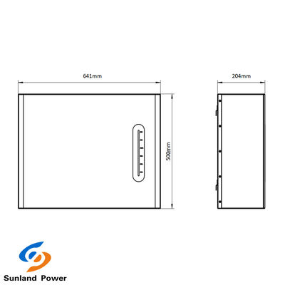 LiFePO4 แบตเตอรี่ 48V 100Ah ชาร์จแผงพลังแสงอาทิตย์ 5-15kWh ระบบเก็บพลังงานสําหรับบ้าน