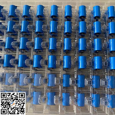 150°C อุณหภูมิสูง ER14250S 3.6V 900mAh แบตเตอรี่หลักที่มีแท็บสําหรับเครื่องบันทึกอุณหภูมิ