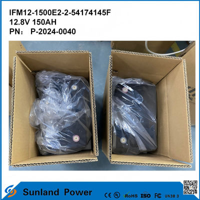 M8 Connector 12V LiFepo4 แบตเตอรี่สําหรับอุณหภูมิการทํางาน -20 °C ถึง 60 °C
