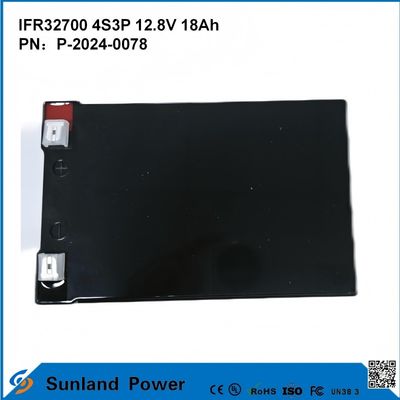 IFR32700 4S3P 12.8V 18Ah สําหรับแสงน้ําท่วมแสงอาทิตย์ ไลด์สว่างสูง LEDS สวนแสงอาทิตย์