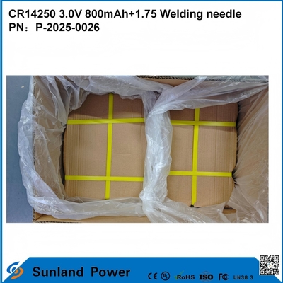 CR14250 3.0V 800mAh+1.75 นวดปั่นสามารถใช้ได้สําหรับ Smart วัดวัดน้ํา วัดไฟฟ้า วัดก๊าซ ความจําสํารอง CMOS ความจํา RTC เวลาจริง นาฬิกาสัญญาณเตือนไร้สาย