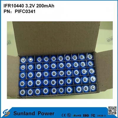 IFR10440 3.2V 200mah ใช้สำหรับ GPS Road Studs ของเล่น โคมไฟขุดเจาะ โคมไฟถนนพลังงานแสงอาทิตย์ อุปกรณ์สื่อสารไร้สาย เครื่องมือไฟฟ้า อุปกรณ์ภาพและเสียง มิเตอร์อัจฉริยะ ระบบรักษาความปลอดภัย ไฟฉุกเฉิน