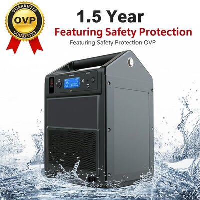 Guarantee 1.5 Year Portable Energy Storage System Featuring Safety Protection OVP Power Station Solar Generator Ideal for Remote Power Supply