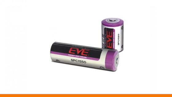 SPC1550 EVE ตัวเก็บประจุแบบ Super Pulse Battery 3.6V 640A ที่คายประจุเองต่ำ