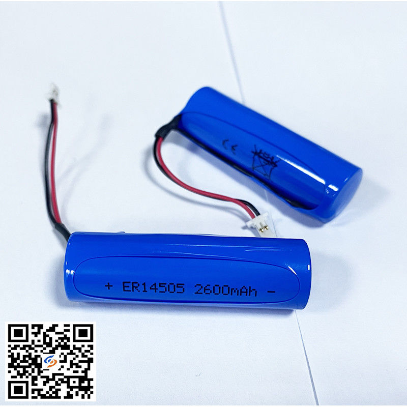 3แบตเตอรี่ LiSOCl2 อุตสาหกรรมไม่ชาร์จได้.6V ER14505 2600mAh สําหรับ Mousetrap Pass UL1642