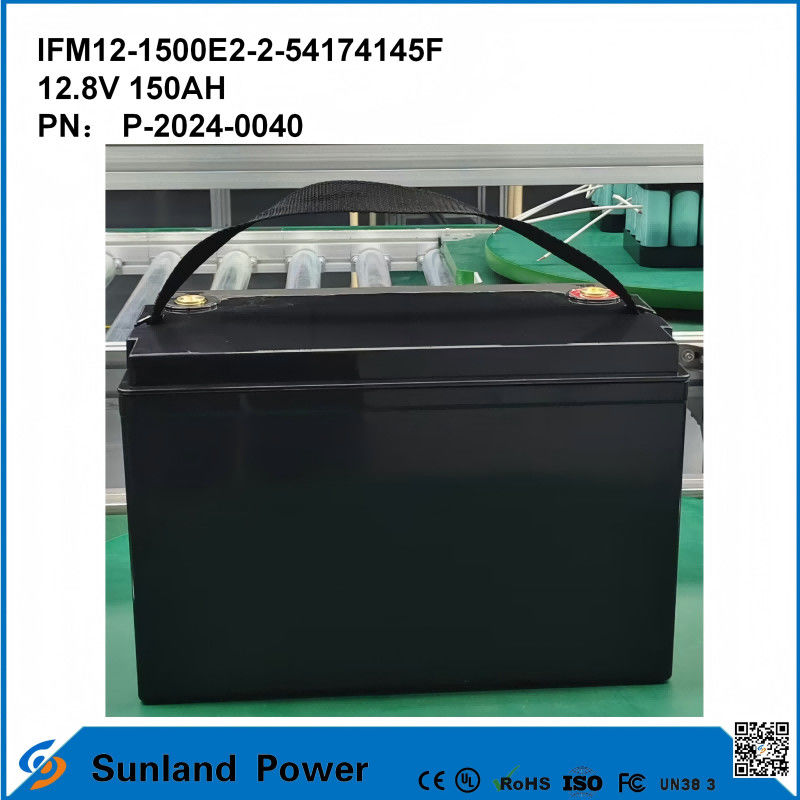 12V LiFePO4 แบตเตอรี่ แพ็ค อายุการใช้งาน 3-5 ปี ด้วยวัสดุ ABS พลาสติกและความดันเฉพาะ 12.8V