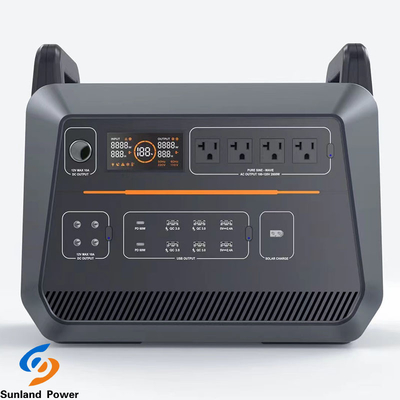25.6V 81Ah 648000Ah เครื่องกำเนิดไฟฟ้าระบบพลังงานแสงอาทิตย์แบบพกพา Power Supply Power Bank