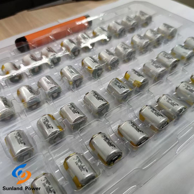 LIR18250 3.7V 630mAh แบตเตอรี่ลิเธียมไอออนโพลิเมอร์สำหรับผลิตภัณฑ์ IOT