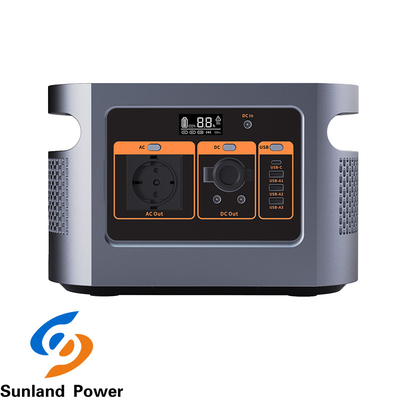 LiFePO4 ระบบจัดเก็บพลังงานแบบพกพา 14.4V 500WH สถานีไฟฟ้าแบบพกพา