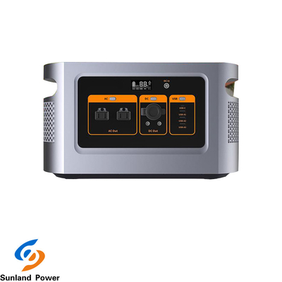 ระบบจัดเก็บพลังงานแบบพกพา 1500W 3.7V 45Ah ชาร์จใหม่ได้