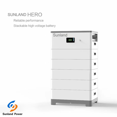153.6V 409.6V ระบบจัดเก็บพลังงานแสงอาทิตย์ 7.68KWH 20.48KWH สำหรับบ้าน