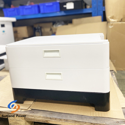 ระบบจัดเก็บพลังงานแสงอาทิตย์แบบซ้อนแรงดันต่ำ 51.2V 100AH ​​5000WH พร้อมอินเวอร์เตอร์