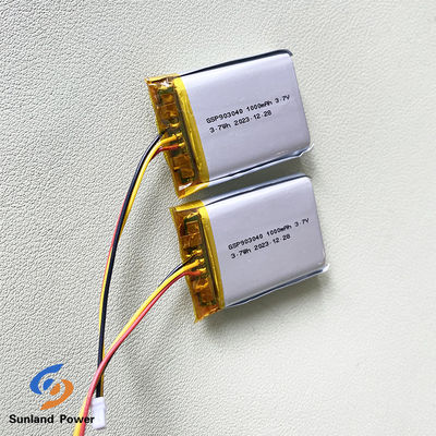 แบตเตอรี่โพลีเมอร์ลิตিয়ামไอออนที่สามารถชาร์จใหม่ได้ สําหรับ IOT LP093040 3.7V 1000mAh