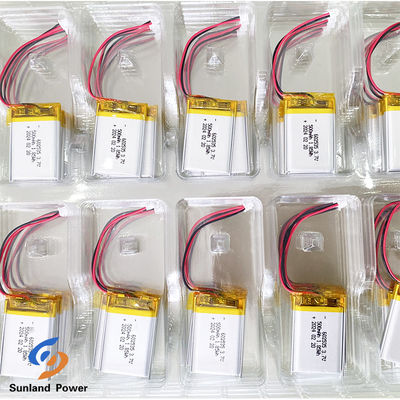 แบตเตอรี่โพลีเมอร์ลิตียมไอออน LP602535 3.7V 500mAh สําหรับสินค้าครัวเรือนขนาดเล็ก