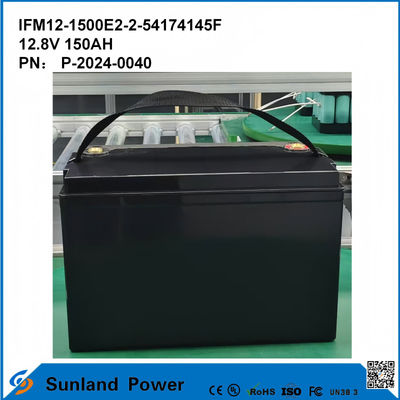 12V LiFePO4 แบตเตอรี่ แพ็ค อายุการใช้งาน 3-5 ปี ด้วยวัสดุ ABS พลาสติกและความดันเฉพาะ 12.8V