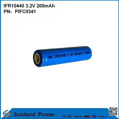 IFR10440 3.2V 200mah ใช้สำหรับ GPS Road Studs ของเล่น โคมไฟขุดเจาะ โคมไฟถนนพลังงานแสงอาทิตย์ อุปกรณ์สื่อสารไร้สาย เครื่องมือไฟฟ้า อุปกรณ์ภาพและเสียง มิเตอร์อัจฉริยะ ระบบรักษาความปลอดภัย ไฟฉุกเฉิน