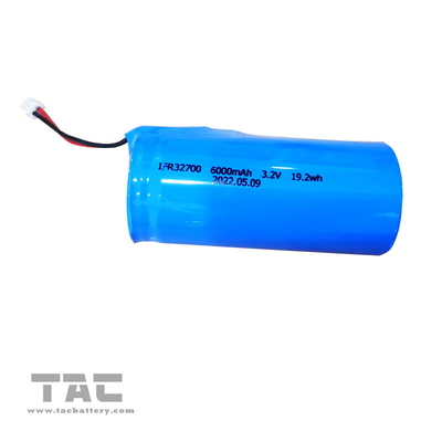 FR4 3.2V LiFePO4 Battery Pack 32700 6AH BMS สำหรับแบตเตอรี่ลิเธียมสำรองแบบพกพา