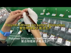 BIS 3.7V Li Polymer Battery GSP753040 แบตเตอรี่ลิตยูม 850mAH สําหรับระบบความปลอดภัยติดรถ
