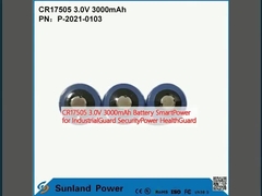 CR17505 แบตเตอรี่แรง 3.0V 3000mAh สมาร์ทพลังงานสําหรับอุตสาหกรรม