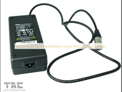 เครื่องชาร์จแบตเตอรี่พกพา 36V หรือ 43.8V 2A พร้อมพัสดุ UK สําหรับจักรยานไฟฟ้า