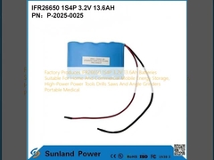 โรงงานผลิตแบตเตอรี่ IFR26650 1S4P 3.2V 13.6Ah เหมาะสําหรับบ้านและการค้า เก็บพลังงานมือถือ เครื่องมือพลังงานแรงสูง